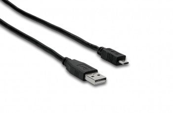 Hosa USB-206AC High Speed USB Cable, Type A to Micro-B, 6 ft