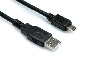 Hosa USB-206AM High Speed USB Cable, Type A to Mini B, 6 ft