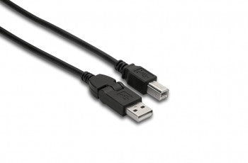 Hosa USB-203FB High Speed USB Cable, Flex Type A to Type B, 3 ft