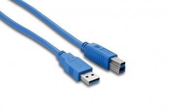 Hosa USB-303AB SuperSpeed USB 3.0 Cable, Type A to Type B, 3 ft