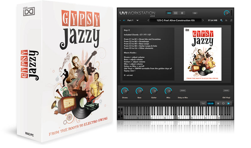 UVI Gypsy Jazzy