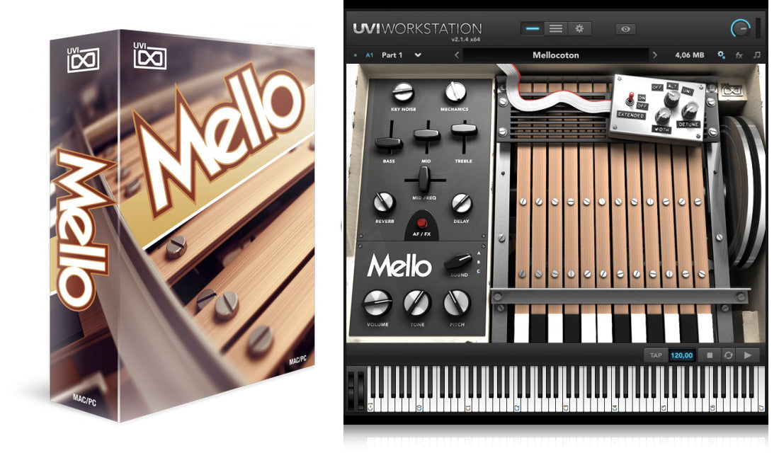 UVI Mello Mellotron Plugin