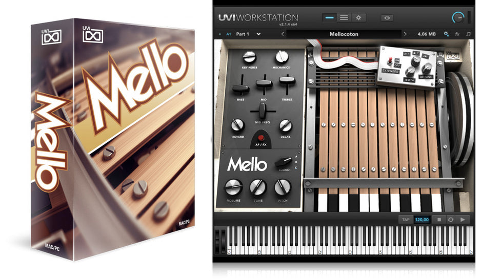 UVI Mello Mellotron Plugin
