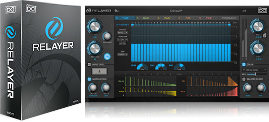 UVI Relayer Precision Creative Delay Plugin