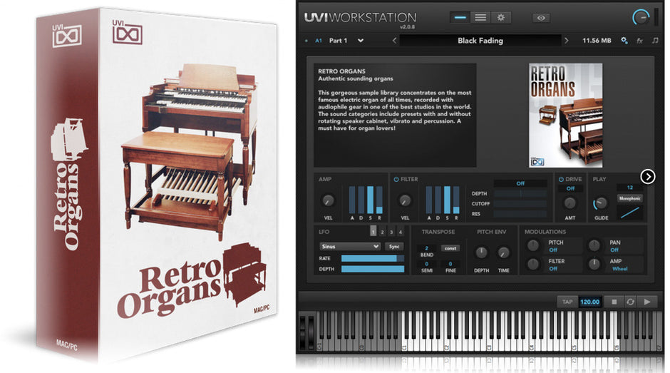 UVI Retro Organs