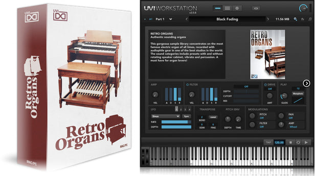 UVI Retro Organs