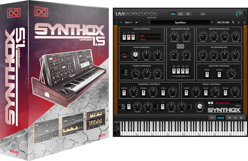 UVI Synthox Elka Synthex Synthesizer Plugin