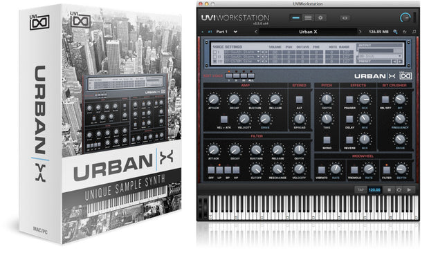 UVI Urban X Sample-Synth Plugin