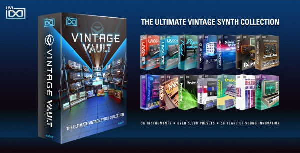 UVI Vintage Vault Synthesizer Collection