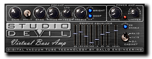 Studio Devil Virtual Bass Amp