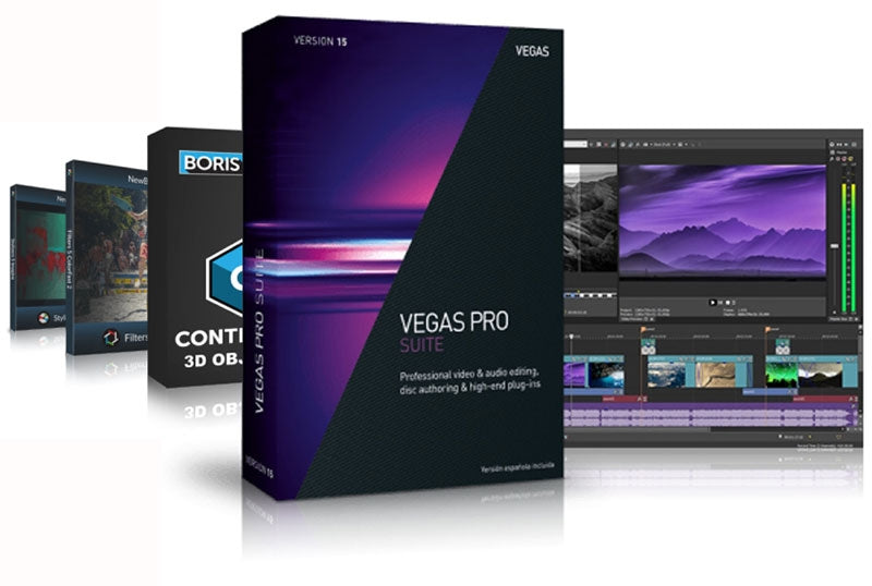 Magix Vegas Pro 15 Suite Upgrade Promo Pack