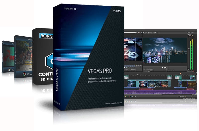 Magix Vegas Pro 15 Upgrade Promo Pack