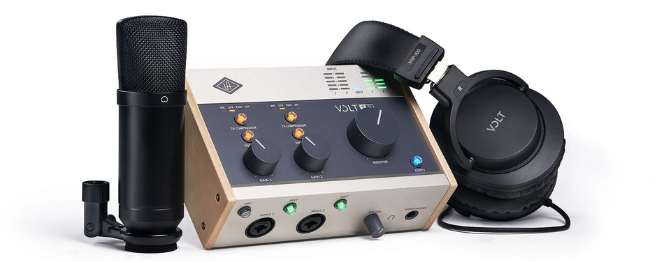 Universal Audio - Volt 276 Studio Pack with Microphone and Headphones