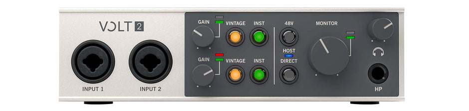 Universal Audio - Volt 2 2-in/2-out USB 2.0 Audio Interface