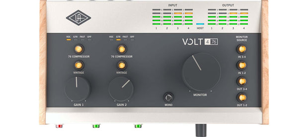Universal Audio - Volt 476 2-in XLR + 2-in Line /4-out USB 2.0 Audio Interface