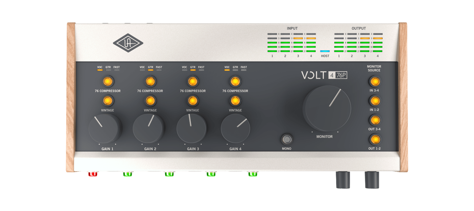 Universal Audio - Volt 476P 4-in/4-out USB 2.0 Audio Interface