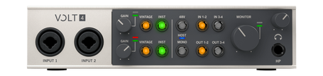 Universal Audio - Volt 4 4-in/4-out USB 2.0 Audio Interface