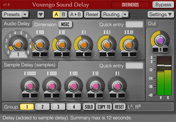 Voxengo Sound Delay - Free Download