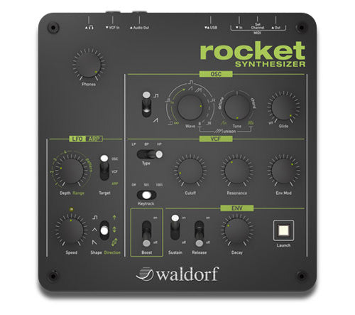 Waldorf Rocket Digital-Analog Hybrid Synthesizer Module