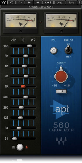 Waves API 560 10-Band Graphic EQ Native