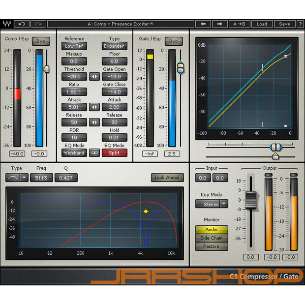 Waves C1 Parametric Compander Native - Download License