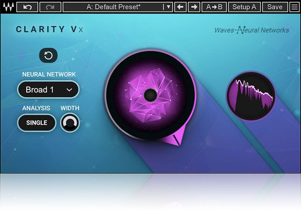 Waves Clarity Vx Noise Reduction for Vocals
