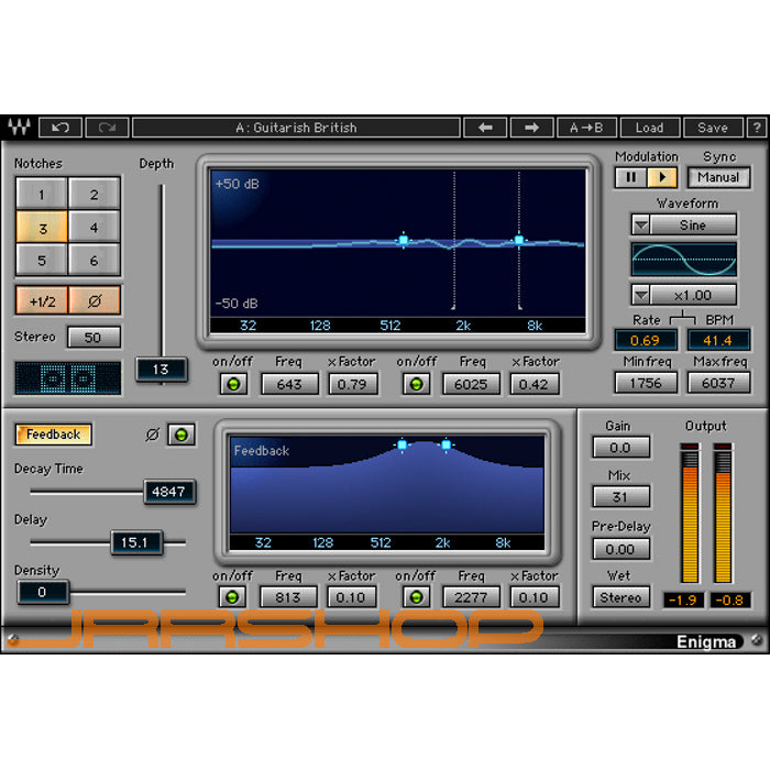Waves Enigma Modulation Effect Native - Download License