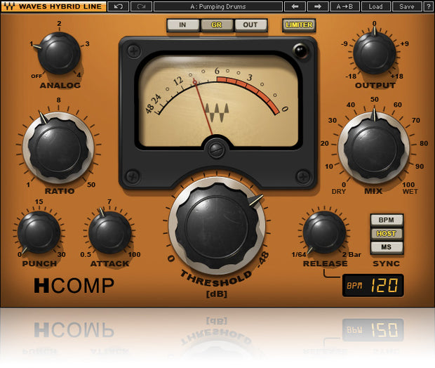Waves H-Comp Hybrid Compressor Native