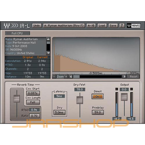 Waves IR-L Native - Download License