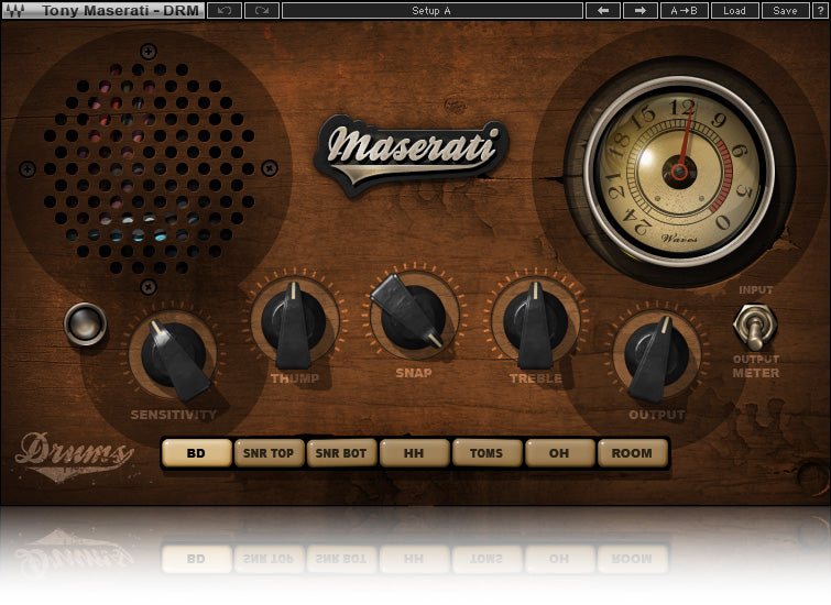 Waves Maserati DRM Drum Slammer Plugin Native