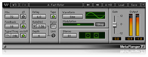 Waves MetaFlanger Native