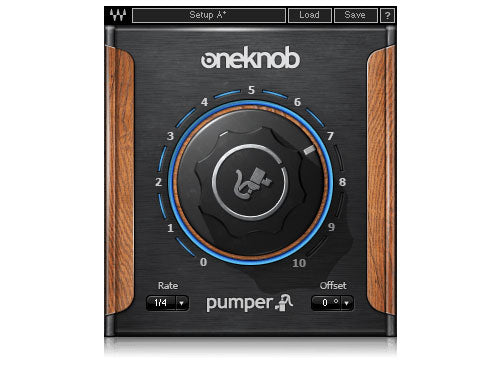 Waves OneKnob Pumper Sidechain Compressor Simulation Plugin