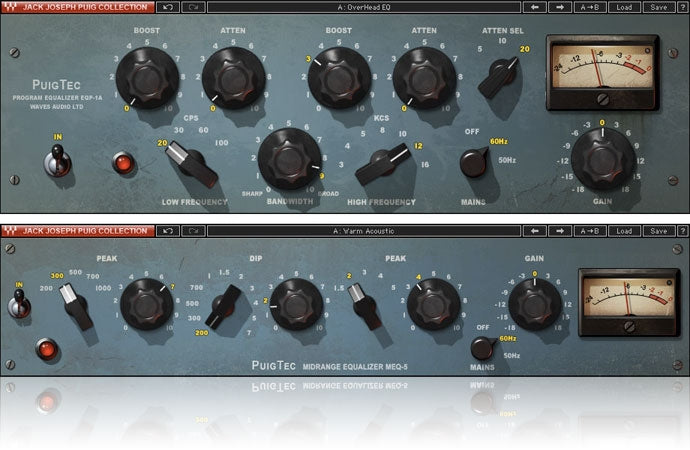 Waves PuigTec EQP-1A + MEQ-5 EQ