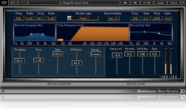 Waves Renaissance Reverb Native