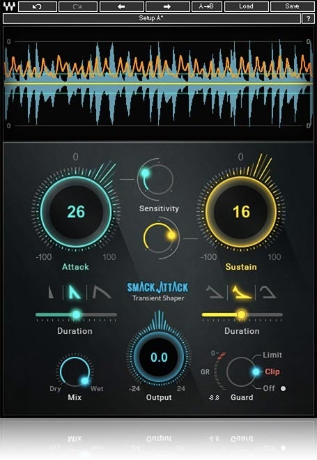 Waves Smack Attack Transient Shaper Plugin
