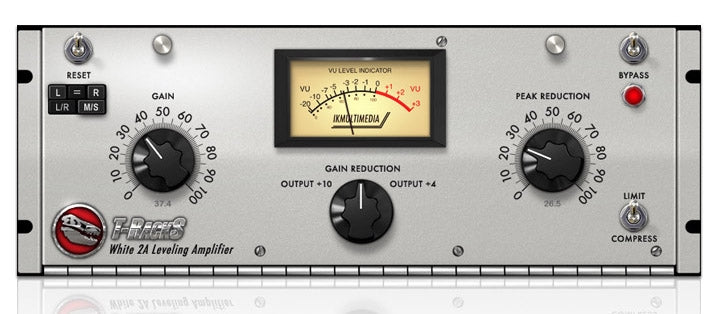 IK Multimedia T-RackS White 2A Leveling Amplifier Single Plugin