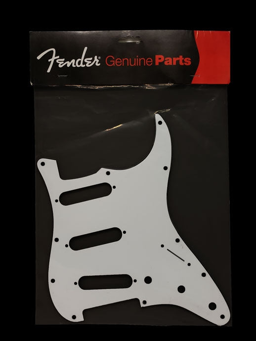 Fender Strat Pickguard White