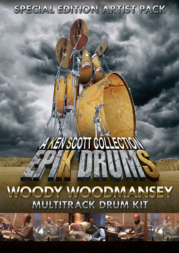 Sonic Reality EpiK DrumS - Woody Woodmansey Kit for BFD2