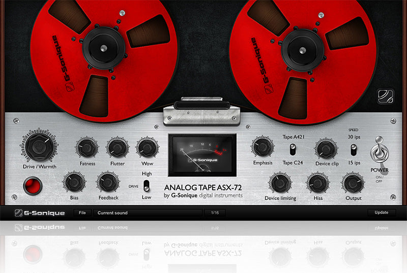G-Sonique Analog Tape ASX-72