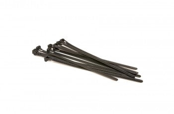 Hosa WTI-294 Cable Tie, Black Plastic, 8 in