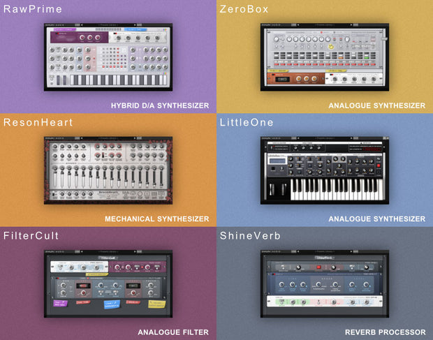 Xhun Audio Complete Bundle: RawPrime | ZeroBox | Resonheart | LittleOne | IronAxe | ShineVerb | Filter Cut