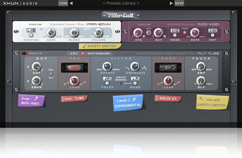 Xhun Audio FilterCult Creative Filter Plugin