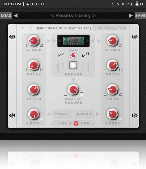 Xhun Audio SnareClack Hybrid Snare Synthesizer Plugin