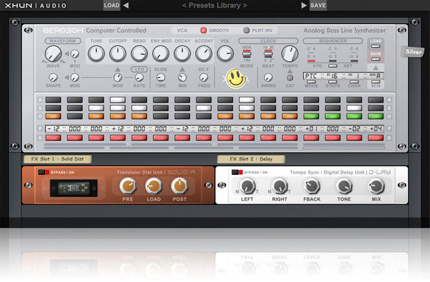 Xhun Audio ZeroBox TB-303 Synthesizer Plugin
