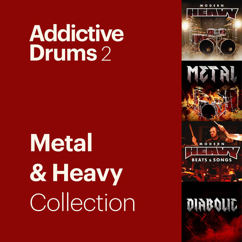 XLN Audio Addictive Drums 2:  Metal & Heavy Collection
