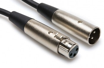 Hosa XLR-115 Balanced Interconnect, XLR3F to XLR3M, 15 ft