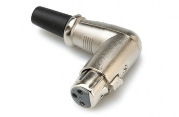 Hosa XRR-318F Connector, Right-angle XLR3F
