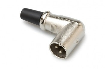 Hosa XRR-318M Connector, Right-angle XLR3M