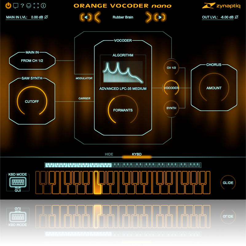 Zynaptiq Orange Vocoder Nano