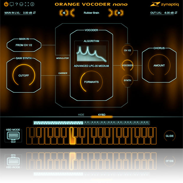 Zynaptiq Orange Vocoder Nano